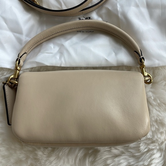 Coach Pillow Tabby 18 Ivory - Picture 8 of 11